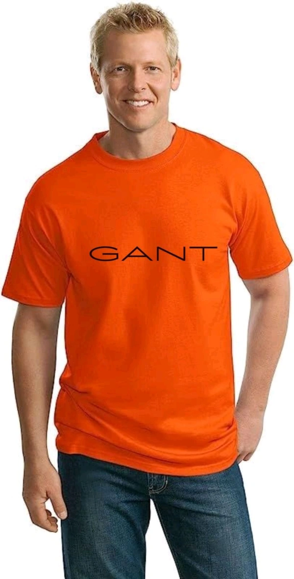 GANT-Dryfit t shirt-Orange - L-40