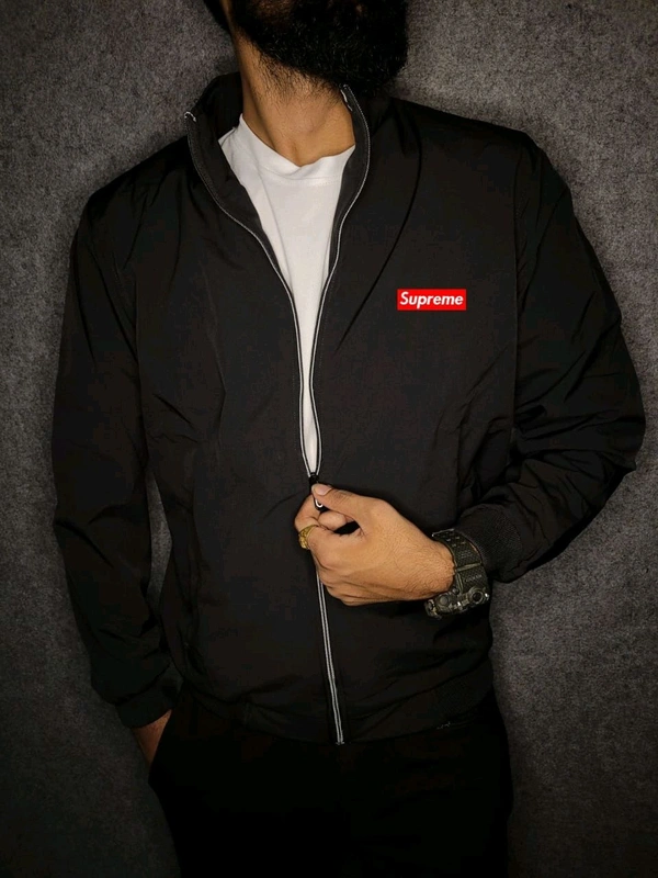 Men Solid Windcheater Sporty - L-40