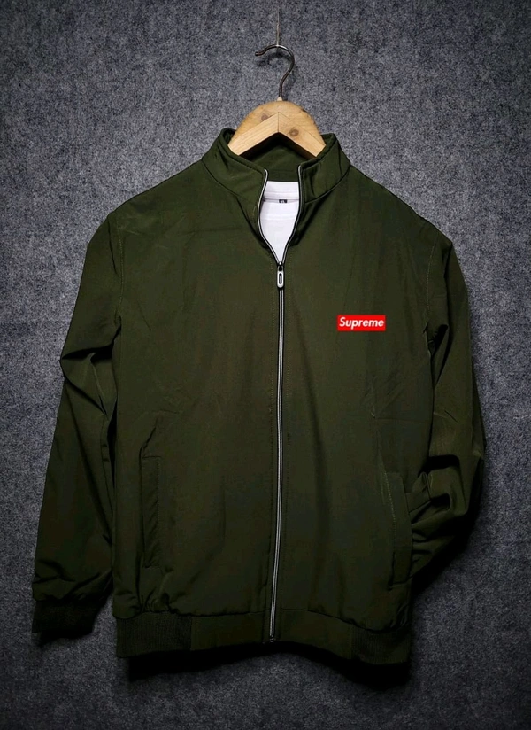 Men Solid Windcheater Sporty - L-40