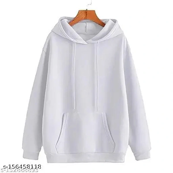 Cozy Winter Classic Hoodie Collection - L-40, White