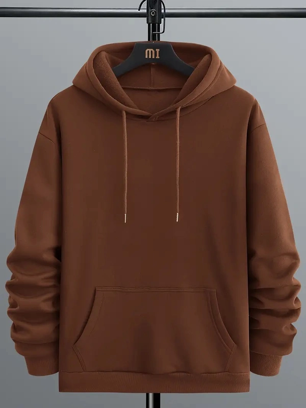 Cozy Winter Classic Hoodie Collection - S-36, Brown