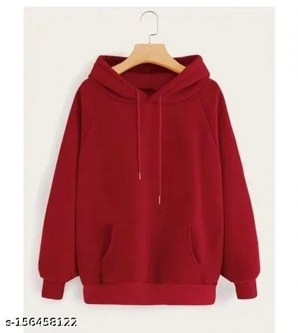 Cozy Winter Classic Hoodie Collection - S-36, Red