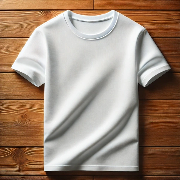Lightweight Dry-Fit Round Neck Tshirt - XXL-44, White