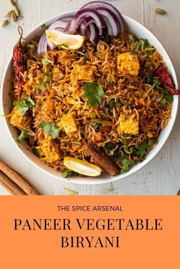 Paneer fried rice - Half Plate