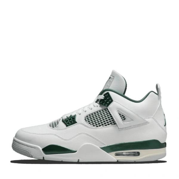 Retro 4 Green White 