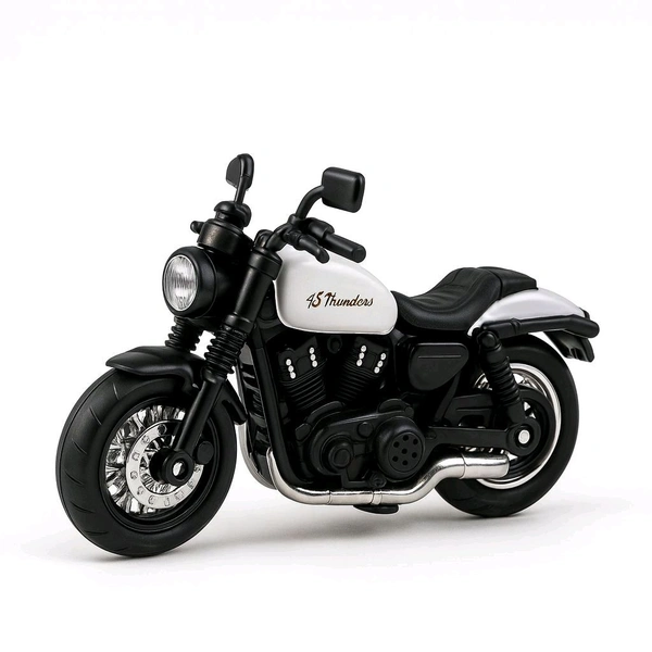 Classic Cruiser Bike – 48 Thunders Edition (Die-Cast Toy)