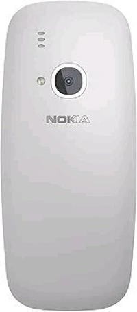 Nokia 3310 Dual SIM Keypad Phone with MP3 Player, Wireless FM Radio and Rear Camera Renewed - Black