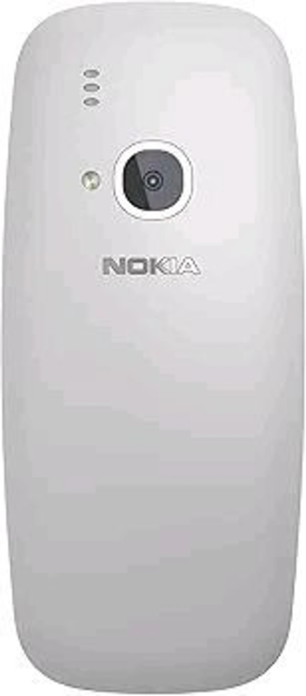 Nokia 3310 Dual SIM Keypad Phone with MP3 Player, Wireless FM Radio and Rear Camera Renewed - Black