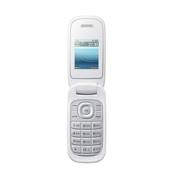 Samsung E1272 Mobile Phone Refurbished Just Like New - White