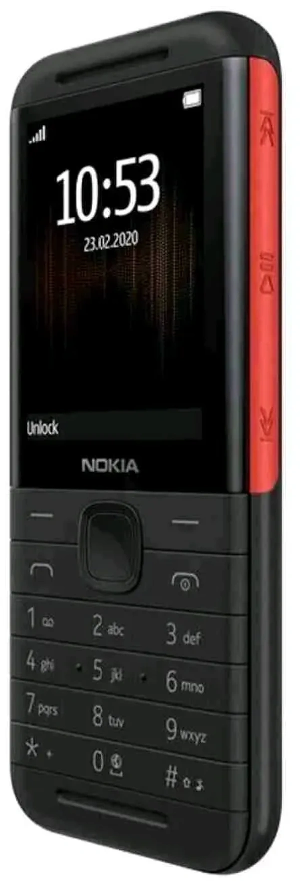 Nokia 5310 Dual SIM Keypad Phone with MP3 Player, Wireless FM Radio and Rear Camera with Flash - Red