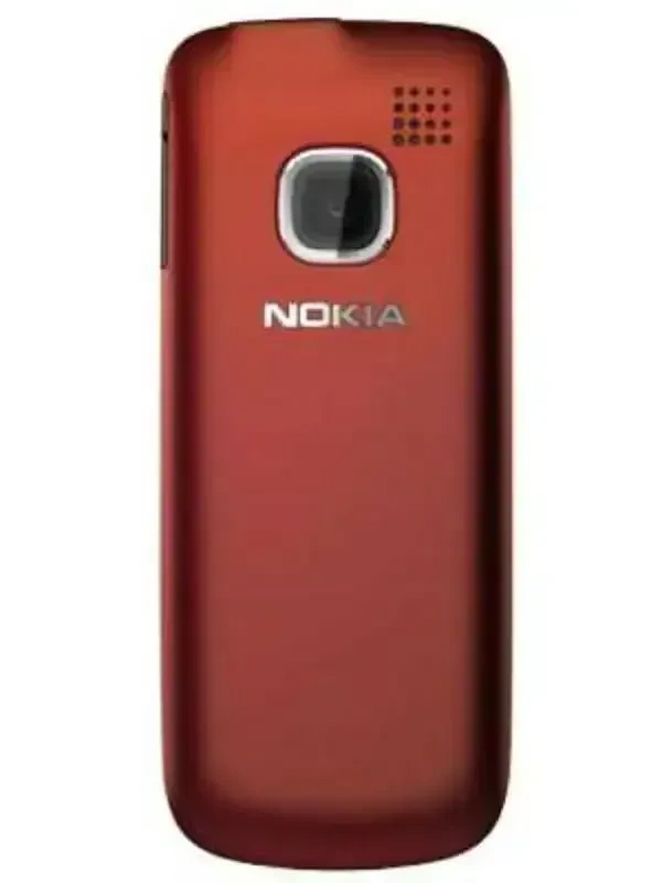 Nokia C1-01 Feature Phone With Battery & Charger Renewed - Red