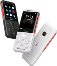 Nokia 5310 Dual SIM Keypad Phone with MP3 Player, Wireless FM Radio and Rear Camera with Flash - Red