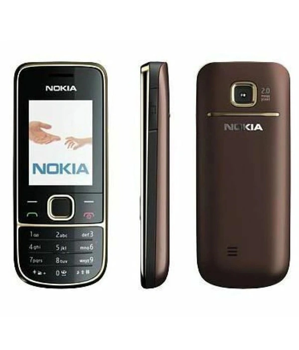 Nokia 2700 Renewed Mobile Just Like New 1 Month Warranty - Black & Gold