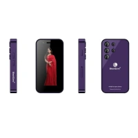 BlackZone Miniature 3GB RAM 16 GB ROM 8 MP Triple Rear Camera - Purple