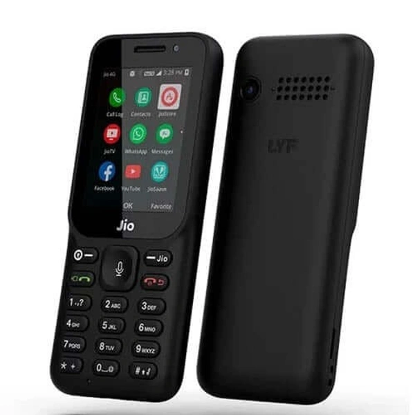 Jio F320 Mobile Phone Renewed - Black