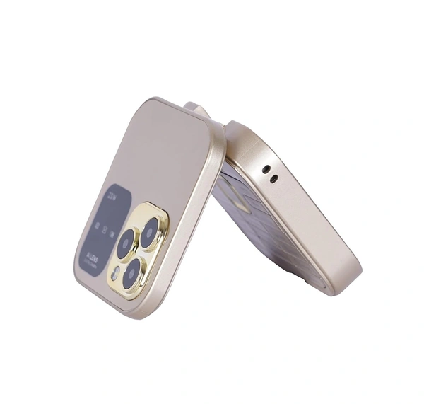 Snexian Rock X Flip 1.8 inch Display Dual Sim - Gold