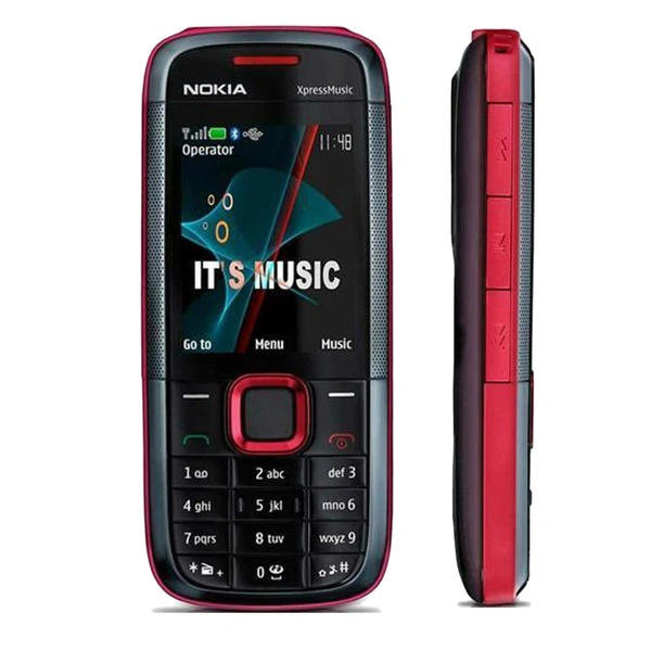 Nokia 5130 Single Sim with 2 Mega Pixel Camera-6 Months Warranty - Red