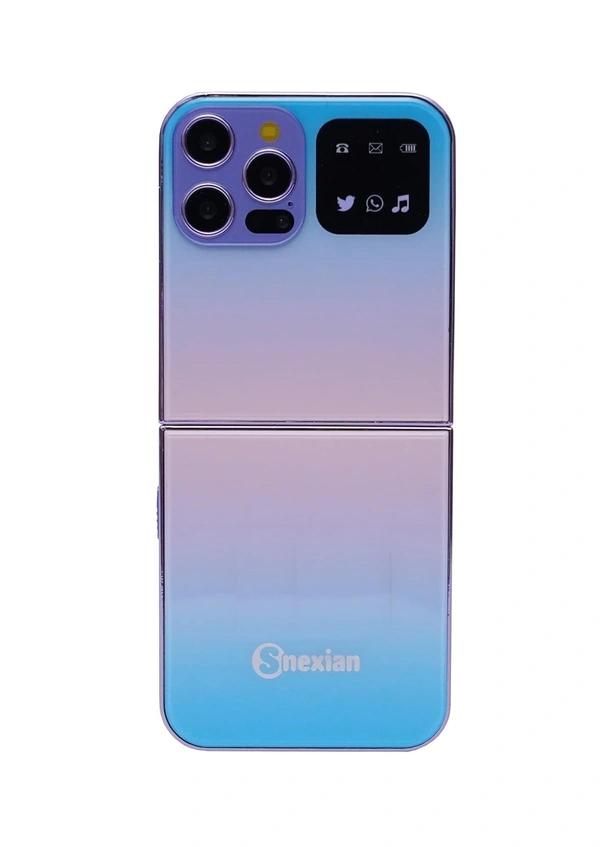 Snexian Rock Flip 2.4 inch Display Dual Sim - Electric Violate