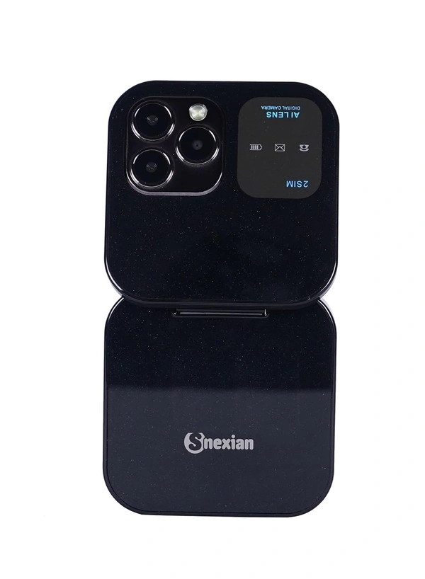 Snexian Rock X Flip 1.8 inch Display Dual Sim - Black