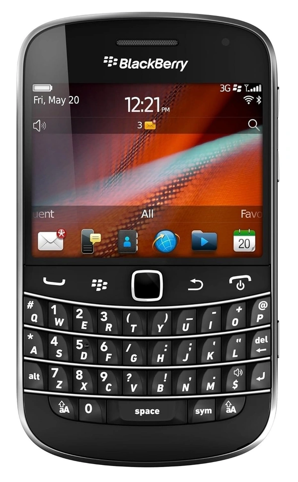 Blackberry Bold Curve 9900 Renewed - 4 GB, Black