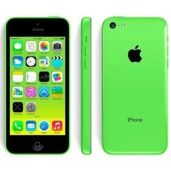 Iphone 5C Renewed Just Like New Imported 3Month Warranty - 32 GB, Green