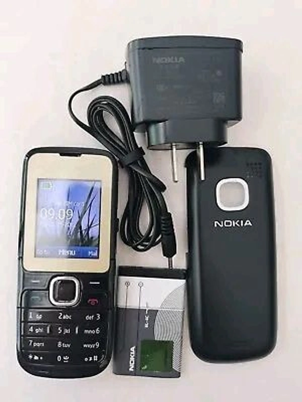Nokia C2-00 Just Like New 1 Month Warranty Renewed  - Black