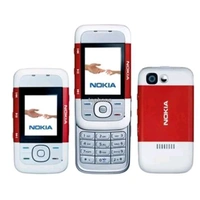 Nokia 5300 Slider Renewed 1 Month Warranty - Red & White