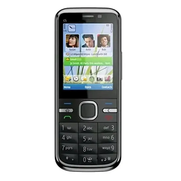 Nokia C5 Just Like New 1 Month Seller Warranty Renewed  - White