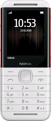 Nokia 5310 Dual SIM Keypad Phone with MP3 Player, Wireless FM Radio and Rear Camera with Flash - Red