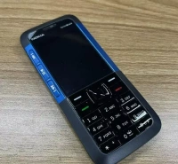 Nokia 5310 Express Music Single sim Unlocked Cell Phone with 2 MP Camera 3 Month Seller Warranty - Blue & Black