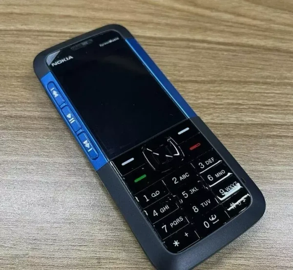 Nokia 5310 Express Music Single sim Unlocked Cell Phone with 2 MP Camera 3 Month Seller Warranty - Blue & Black