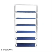 6 Layer shoe rack Black Color - 6 LAYER, BLACK