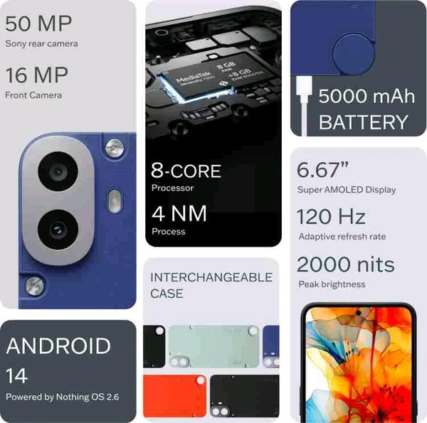 Nathig Phone 5G - Red