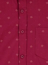 Superio Men Red Shirt - Bright Red, XXL