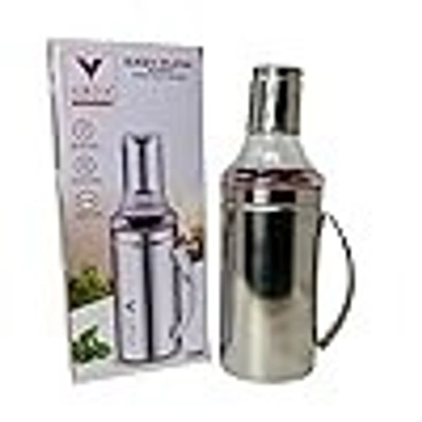 VIRTUE OIL DISPENSER EASY FLOW 1000 ML WITH CAP - Gray, 5, 19, 4