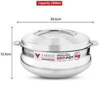 VIRTUE BELLA CASSEROLE 2000 ML - Gray, 28.5, 12, 5