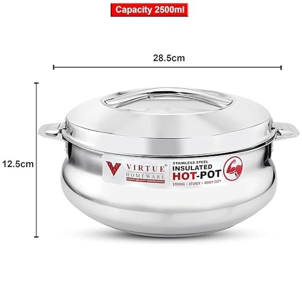 VIRTUE BELLA CASSEROLE 2000 ML - Gray, 28.5, 12, 5