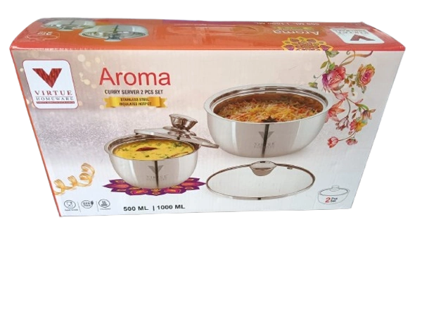 VIRTUE AROMA 02 PCS CURRY SERVER SET - Gray, 33, 16, 9