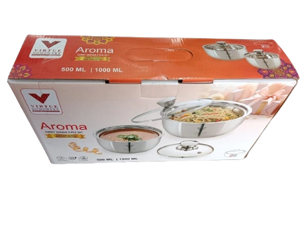VIRTUE AROMA 02 PCS CURRY SERVER SET - Gray, 33, 16, 9