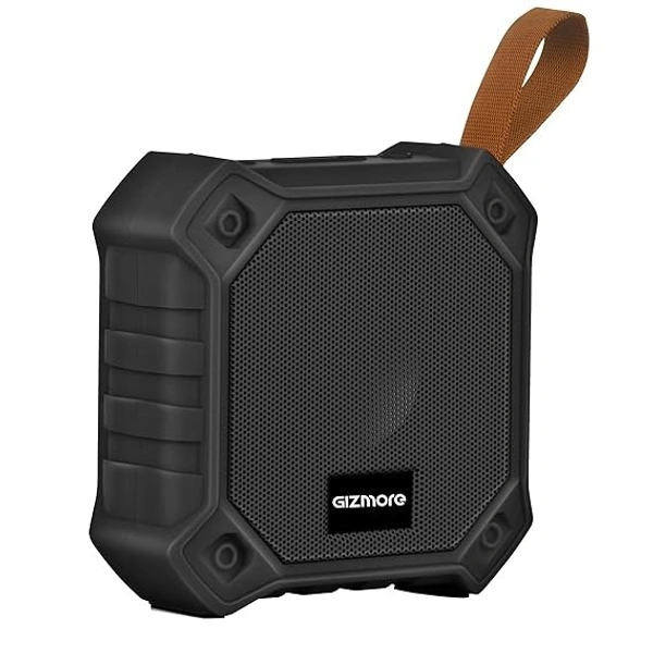 GIZMORE CUBE 5-WATT WIRELESS PORTABLE SPEAKER - Black