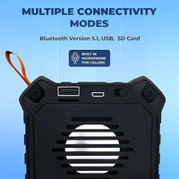 GIZMORE CUBE 5-WATT WIRELESS PORTABLE SPEAKER - Black