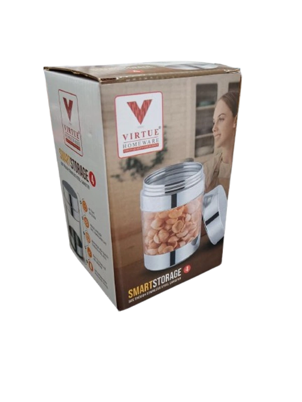 VIRTUE SMART STORAGE CONTAINER - Gray, 5, 4, 16