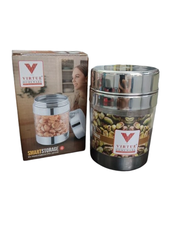 VIRTUE SMART STORAGE CONTAINER - Gray, 5, 4, 16