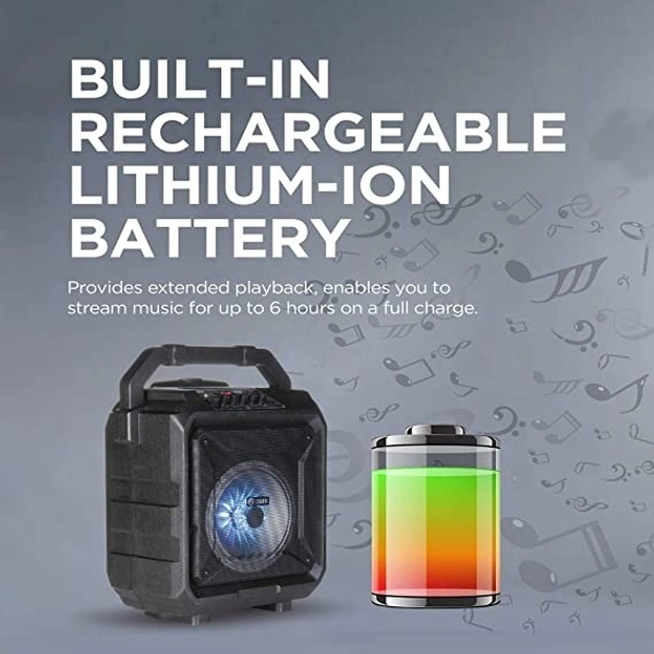 ZOOOK ROCKER THUNDER XL 50-Watt Bluetooth Speaker - Black, 42, 52, 32