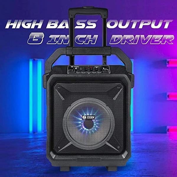 ZOOOK ROCKER THUNDER XL 50-Watt Bluetooth Speaker - Black, 42, 52, 32