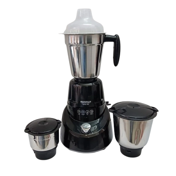 MAHARAJA WHITELINE TURBO DLX 750-WATT MIXER GRINDER 3 JARS - Black, 46.7, 28.6, 29