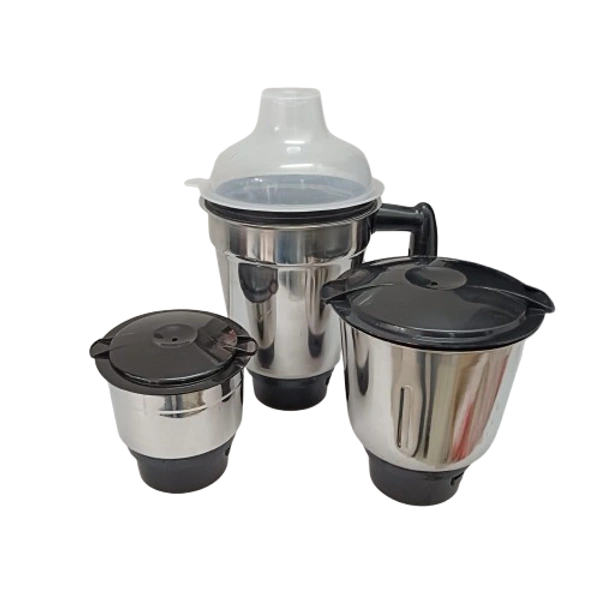 MAHARAJA WHITELINE TURBO DLX 750-WATT MIXER GRINDER 3 JARS - Black, 46.7, 28.6, 29