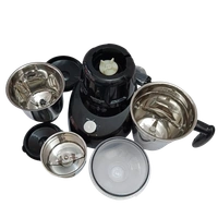 MAHARAJA WHITELINE TURBO DLX 750-WATT MIXER GRINDER 3 JARS - Black, 46.7, 28.6, 29