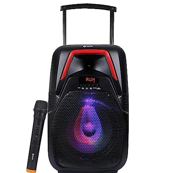 ZOOOK THUNDERSTORM 80-Watt Bluetooth Party Speaker - Black