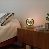 Neo Clean 3D Moon Crystal Ball Night Lamp | USB Powered Lunar Crystal Lamp